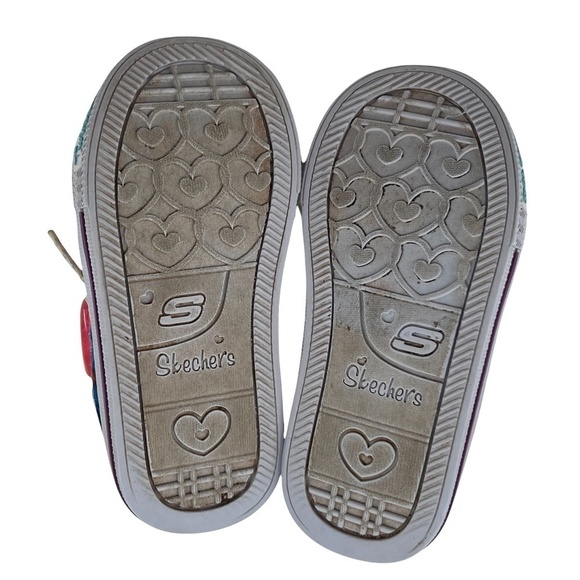 Skechers Twinkle Toes Light Up High Top Sneakers Size 6 Girl’s - Picture 9 of 10